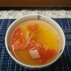ころころトマトの優しいスープ